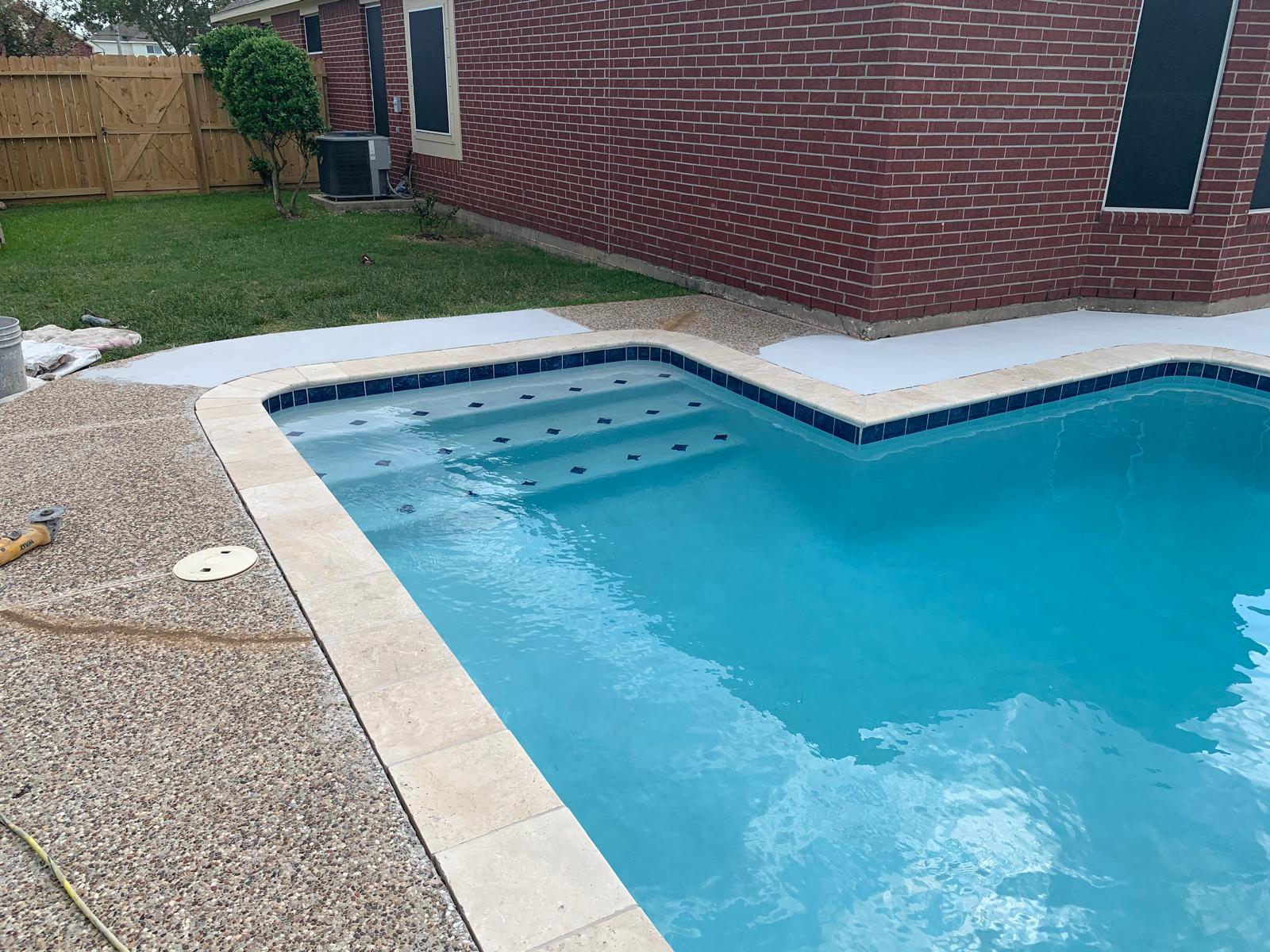 Remodeling pool
